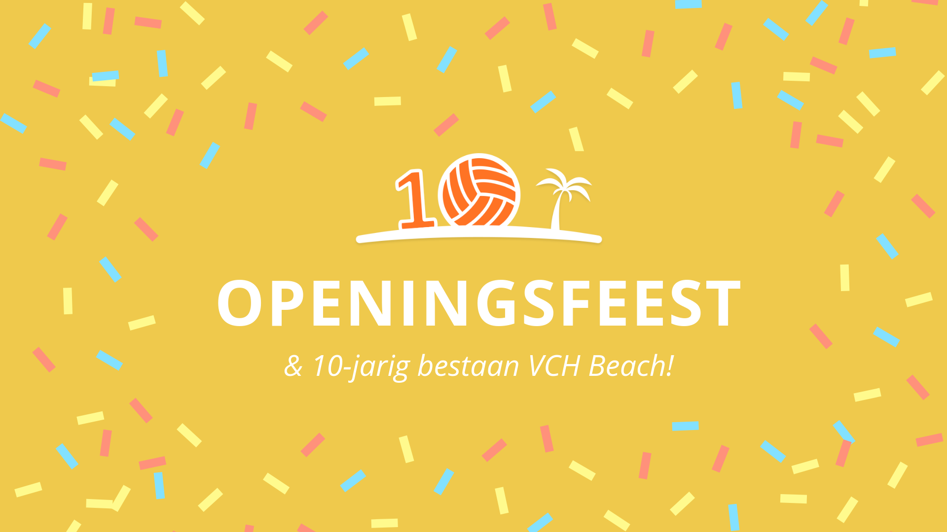 openingsfeest vch beach