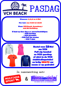 VCH Beach pasdag Mei