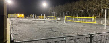 VCH Beach trots op verlichting