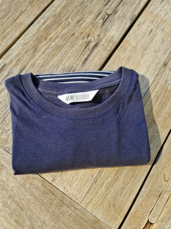 H&M Shirt Blauw 146/152