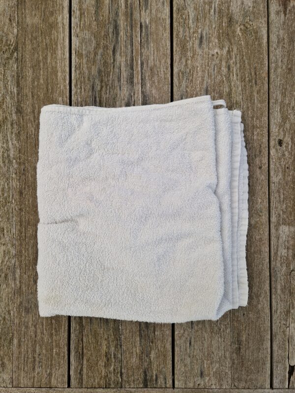 Grijs/Witte Handdoek