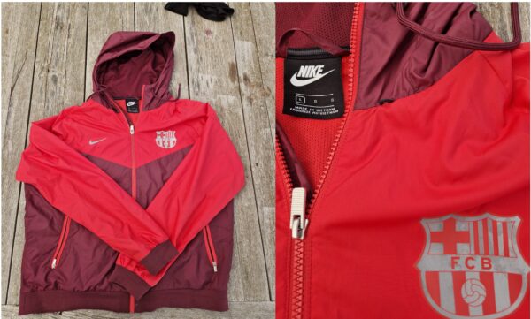 Rood/Paarse Barca Hoody